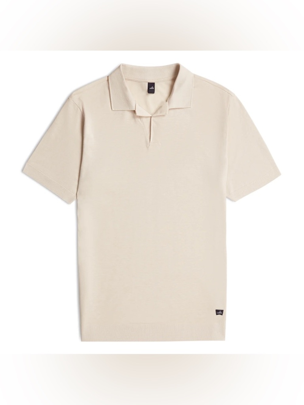 Wahts Luxury Jersey Open Collar Polo